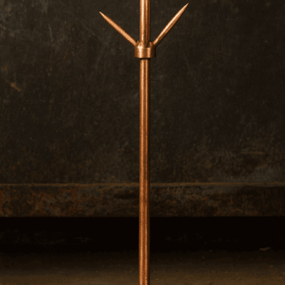 Copper Lightning Pole